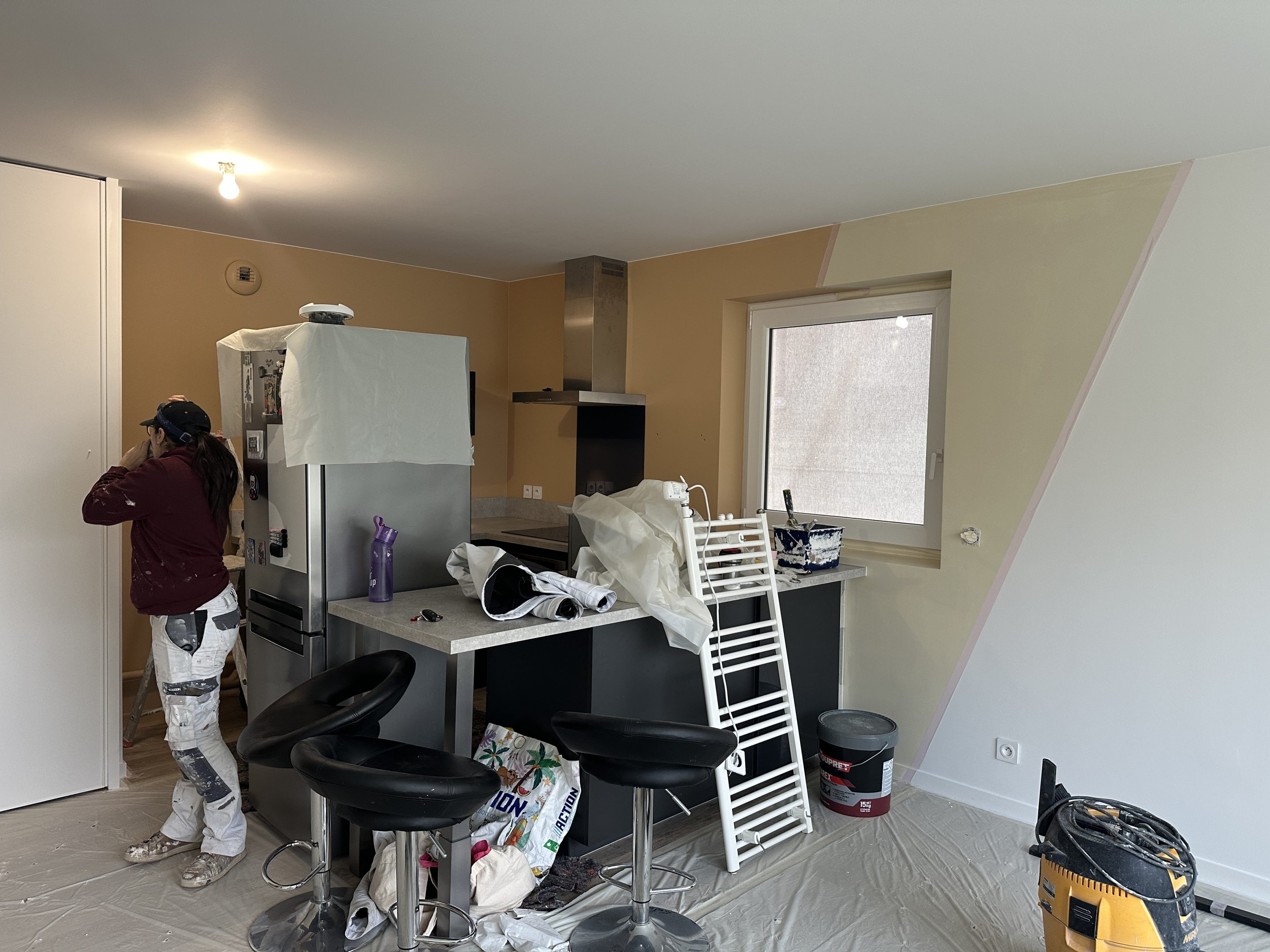 Suivi de chantier d’une rénovation de cuisine dans le Pays de Retz